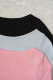 BASIC KNIT TOPS　PINK